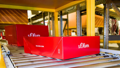 Der BFS-Logistikstandort Weismain in Oberfranken beliefert s.Oliver-Kunden in zahlreichen europäischen Ländern.