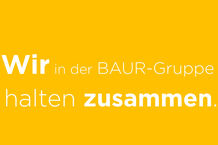 &quot;Wir in der BAUR-Gruppe halten zusammen&quot;