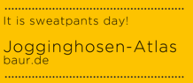 It&#039;s sweatpants day! Jogginghosen bleiben auf Erfolgskurs